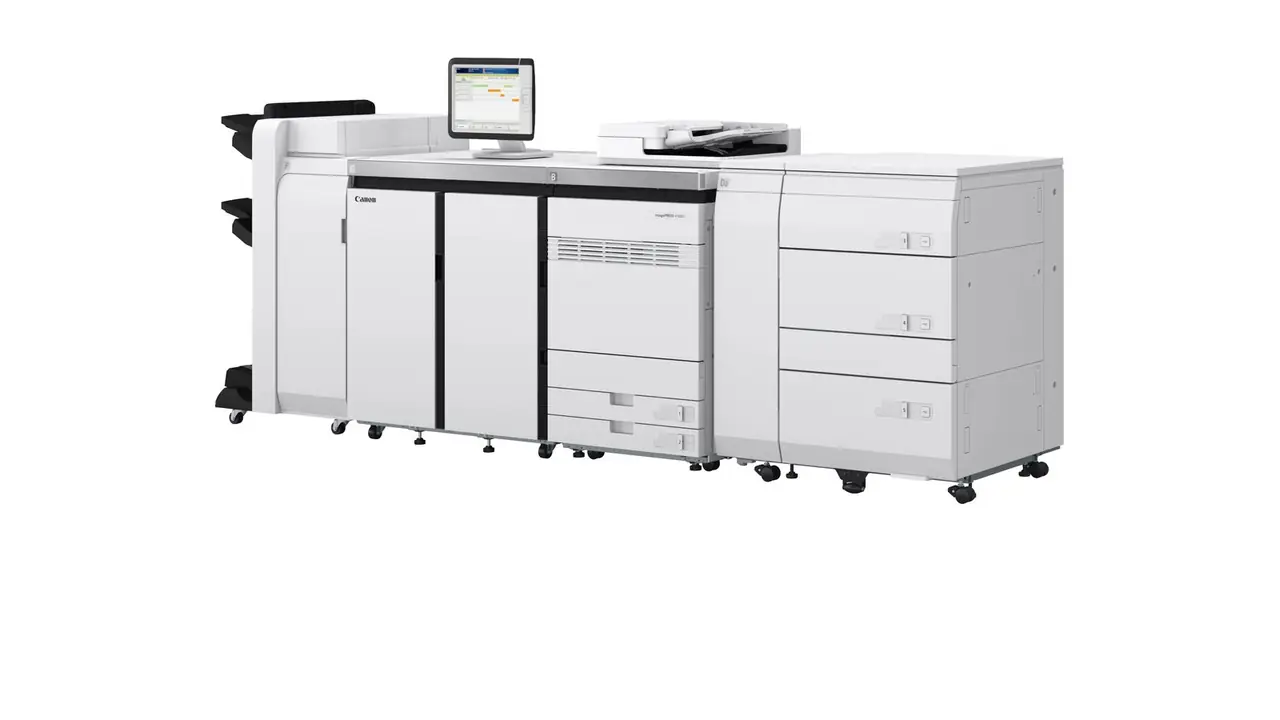Canon imagePress full-color digital press at D24 Printing